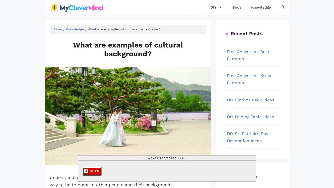 What are examples of cultural background? – My Clever Mind